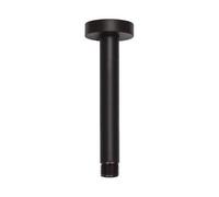 ZSOF065NO Braccio doccia a soffitto L20 cm in metallo nero opaco Paffoni PAFFONI