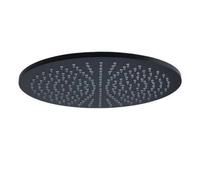 ZSOF074NO Soffione tondo ispezionabile D 22,5 cm in metallo nero Master PAFFONI