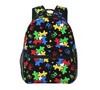 ZSOSIXDEAL Autism Awareness 05 Casual Borse Del Computer Portatile Zaino Bookbag College Scuola Per I Bambini Ragazzi Ragazza Adolescente Adulto Viaggio, Consapevolezza dell'autismo 05, L