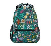 ZSOSIXDEAL Corgi, zaino casual per computer portatile, con cani e libri, per bambini, ragazzi, ragazze, adolescenti, adulti, viaggi, Scienze dell'educazione, L