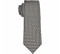 ZSOSIXDEAL Cravatta da uomo con bandiera USA Tie Tie Tie per gli uomini, Linee geometriche a zigzag, Taglia unica