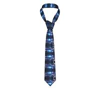 ZSOSIXDEAL Cravatta da uomo Luce del sole del mattino nel deserto stampata per abito di moda classico skinny per matrimonio Business cravatta formale per gli uomini