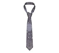 ZSOSIXDEAL Cravatta da uomo Luce del sole del mattino nel deserto stampata per abito di moda classico skinny per matrimonio Business cravatta formale per gli uomini