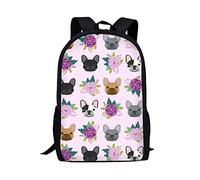 ZSOSIXDEAL Fox - Zaino casual per computer portatile, per libri, università, per bambini, ragazzi, ragazze, adolescenti, adulti, viaggi, Cane 26, L