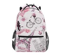 ZSOSIXDEAL Zaino da scuola per adulti, casual, per università, viaggi, borsa a tracolla, Colore 3, L