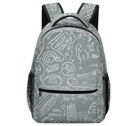 ZSOSIXDEAL Zaino da viaggio per donne e uomini, zaino per computer portatile, domanda matematica, zaino da portare a mano, zaino da viaggio, domanda di matematica, taglia unica