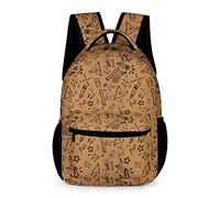 ZSOSIXDEAL Zaino per bambini con nome personalizzato per matematica, scuola matematica, zaino per la scuola materna, zainetti per bambini, modello 1, 40,6 cm, zaini da giorno