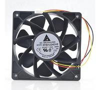 ZSOXPF Delta PFB1224EHE 12038 3-Wire DC24V 1.08A Two Ball Bearing Server Cooling Fan