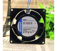ZSOXPF Typ 8556N for EBM PAPST AC230V 8cm 8038 Mount Metal Temperature Cabinet Cooling Fan