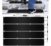 ZSPINJIA - Tappetini riscaldanti per scale, con funzione di fusione della neve, per esterni, con timer, per vialetti, passerelle e marciapiedi, cavo di alimentazione: