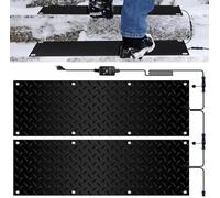 ZSPINJIA - Tappetini riscaldanti per scale, con funzione di fusione della neve, per esterni, con timer, per vialetti, passerelle e marciapiedi, cavo di alimentazione: