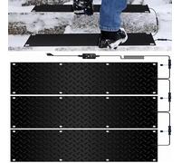 ZSPINJIA - Tappetini riscaldanti per scale, con funzione di fusione della neve, per esterni, con timer, per vialetti, passerelle e marciapiedi, cavo di alimentazione: