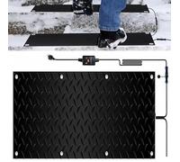 ZSPINJIA - Tappetini riscaldanti per scale, con funzione di fusione della neve, per esterni, con timer, per vialetti, passerelle e marciapiedi, cavo di alimentazione: