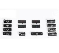 ZSQGHGH Rifiniture Interne per Auto 14 Pezzi di Copri Pulsanti Interruttore Controllo Clima Riscaldamento dell'Aria Condizionata per BMW Serie 5 E39 X5 E53 1996-2002 64116915812 Accessori Decorativi