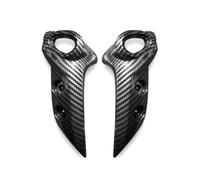 ZSQWRFRG Moto Carenatura per FZ6 per FZ-6N per FZ 6 6N 2004-2009 Motocicletta Anteriore Faro Laterale Indicatore Direzione Carenatura Spoiler Moto(Look in Carbonio)