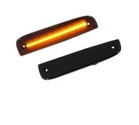 ZSUAGFDFF indicatore direzione LED 2 pezzi luci posizione laterali anteriori lente affumicata ambra L/R indicatore direzione per Jeep per Cherokee 1997-2001 12V T10(Smoked Amber)
