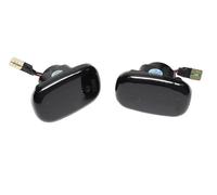 ZSUAGFDFF indicatore direzione LED 2 Pz Dinamica Lampeggiante LED Indicatori direzione Indicatore Laterale Lampadina Per Toyota Per Paseo Per Cynos EL44 EL54 1991-1999(Super black)