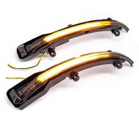 ZSUAGFDFF indicatore direzione LED Indicatore specchietto retrovisore Lampada Streamer Striscia scorre Indicatore direzione Ambra LED per Q5 SQ5 8R Q7 4L SQ7 Serie(Dynamic Amber)
