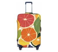ZSUUGJ Cute Fruits Travel Luggage Covers For Suitcase Elastic Suitcase Protector Anti-Scratch Spandex Baggage Covers Fits 18-32 Inch Luggage, nero, X-Large