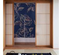 ZSUUGJ Tenda per porta in tessuto morbido ed elegante, color oro lucido, divisorio per privacy e blocco della luce, ideale per soggiorno, camera da letto, cucina, ufficio