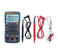 ZT102 Multimetro Digitale 6000 Conti AC DC Voltmetro Diodo Corrente Capacità Tester con Retroilluminazione Ampio Display LCD per Laboratori Fabbriche Appassionati di Radio