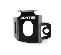 ZT125 Protezione della Copertura della Tazza Dell'olio del Motociclo Pompa Freno Posteriore del Carburante per Z-ontes G1-125 ZT125-G1 ZT125 ZT125-G2 125-U 125-U2 ZT-125U,Nero