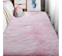 ZTAOPSH Tappeto Salotto 100 x 220 cm Pelo Lungo Peli Tappeti Shaggy Minimalista per Camera da Letto e Bambini, Scendiletto, Rosa Chiaro