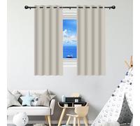 ZTAOPSH Tende Oscuranti per Interni 1 Pezzi 560 x 200 cm Poliestere Resistente, Termica Isolante Tenda per Porte Tende per Finestre per Salotto Eleganti, Beige