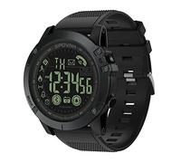 ZTBGY Smart Watch per uomo Rispondi/Effettua chiamate, Assistente vocale Sport all'aria aperta Corsa Conteggio Foto Promemoria Multifunzione Modalità Sport Tracker Attività per Android IOS (nero)