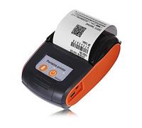 ZTBGY Stampante portatile per ricevute calde da 58 mm, stampante per biglietti da 58 mm, con interfacce BT e USB, stampa di biglietti ad alta velocità e chiara, compatibile con set di comandi ESC/POS