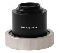 ZTBH Kit di Accessori per microscopio 0. 5X 0.63x 0.8X 1x 1.2X Macchina Fotografica dell'adattatore TV Microscopi adattatori. Vetrini per microscopio (Color : 0.8X)