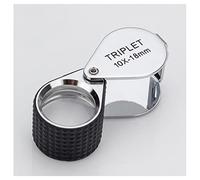 ZTBH Kit di Accessori per microscopio 10x 18mm Pieghevole Super Triplet Lens Legger Monili Vetrini per microscopio