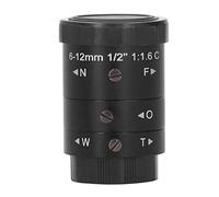 ZTBH Kit di Accessori per microscopio 3MP 6-12MM ad Alta Definizione Lente for Fotocamera for Fotocamera a C Vetrini per microscopio