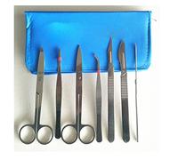 ZTBH Kit di Accessori per microscopio 4 PZ o 7 PCS/Set Kit di Strumenti for microscopio for Il Campione Che Fa Parti del microscopio Vetrini per microscopio (Color : 7pcs)