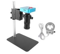 ZTBH Kit di Accessori per microscopio Microscopio 8MP. Fotocamera Industriale VGA. Staffa di Messa a Fuoco Regolabile dell'obiettivo a c dell'interfaccia Vetrini per microscopio (Color : 38MP HDMI)