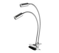 ZTBH Kit di Accessori per microscopio Tipo di Morsetto illuminatore Laterale Regolabile Tipo di riempimento della Luce della Luce, Macchina Fotografica del microscopio Vetrini per microscopio