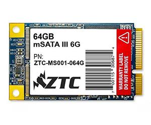 ZTC 64GB baluardo V2 mSATA 6G 50mm Solid State Disk - ZTC-MS001-064G