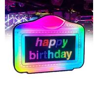 ZTCHSENZT Segno principale di servizio della bottiglia con le lettere variabili, tabellone per le affissioni di scorrimento cambiante di colore per gli eventi di Antivari e del