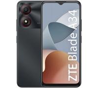 ZTE Blade A34 Grigio 64GB Memoria 4GB Ram Display 6.6" Lcd 18Mpx Grey 5000mAh 4G