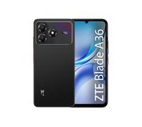 ZTE Blade A36 Smartphone 4G, Memoria 128GB, RAM 12GB (4GB+8GB memory fusion), Batteria 5000mAh, Fotocamera 8Mpx con AI, Android 15, Nebula Black