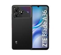 ZTE Blade A36 Smartphone 4G, Memoria 128GB, RAM 12GB (4GB+8GB memory fusion), Batteria 5000mAh, Fotocamera 8Mpx con AI, Android 15, Nebula Black
