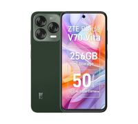 ZTE Blade V70 Vita Smartphone, 6,7 FHD + Display (120 Hz), fotocamera principale 50 MP, batteria 5000 mAh, 4 GB RAM + 256 GB di memoria, telefono cellulare senza contratto, Android 14, Dual SIM, verde