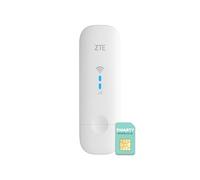ZTE MF79U, Modem USB Wi-Fi sbloccato, Hotspot Wi-Fi da viaggio a basso costo per 10 dispositivi, porte per antenna esterna + 2 anni di garanzia (Bianco)