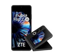 ZTE Nubia Flip 2 5G Smartphone Pieghevole con IA, 8GB+256 GB, Schermo FHD+ AMOLED 6,9" 120Hz, Fotocamera 50MP, Batteria 4325mAh, Ricarica Rapida 33W, Android 14, Custodia inclusa, Nero