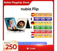 ZTE Nubia Flip Smartphone 5G 6.9 Display 120Hz Snapdragon 7 Gen 1 33W Ricarica rapida Fotocamera da 50MP Versione globale