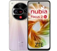 ZTE Nubia Focus 2 5G, Smartphone sbloccato con IA, 8 GB+256 GB, Schermo 6,7" HD+ 120 Hz, Fotocamera 108 MP, Batteria 5000 mAh, Ricarica Rapida 18 W, Android 15, Include Custodia e Protezione, Bianco