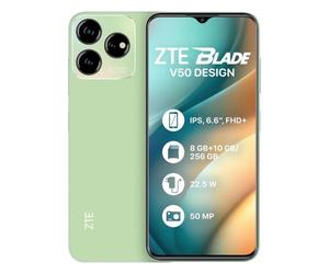 Zte Smartphone 6,6" BLADE V50 DESIGN 4G Lte Green ( 256GB Ram 8GB 5000mAh )
