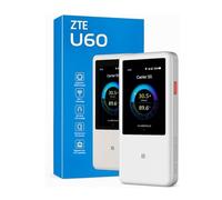 ZTE U60 5G Mobile WiFi7 Hotspot, 5000mAh Batteria, 3.5 pollici easyuse touchscreen, Global 5G NR