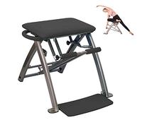 ZTGHS Sedia per Pilates Yoga, Panca per Esercizi Domestici Pieghevole Regolabile Allenamenti Fitness Multifunzione Sgabello per La Costruzione della Forza