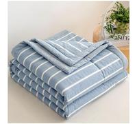 ZTGL Copriletto Trapuntino Singolo/Matrimoniale Piumino Cotone Primaverile Estivo Plaid Stampato, Leggero e Traspirante, Anallergico Trapunta Quattro Stagioni,M,200x230cm